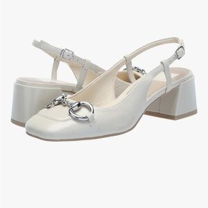 Dolce Vita Ivory Slingback Women Shoes size‎ 9